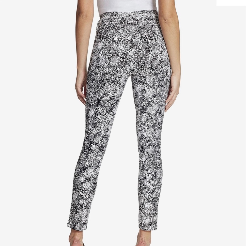 Skinnygirl high waist tie front pants